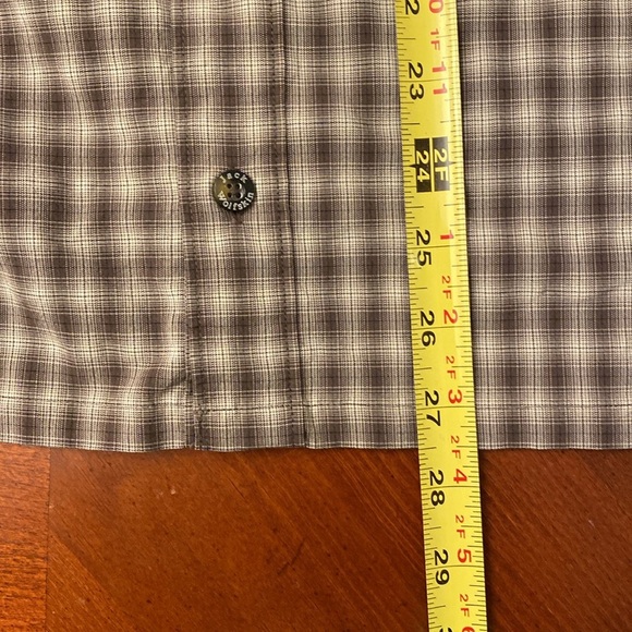 Jack Wolfskin Men’s Shirt Plaid SMALL Outdoor - Picture 10 of 10